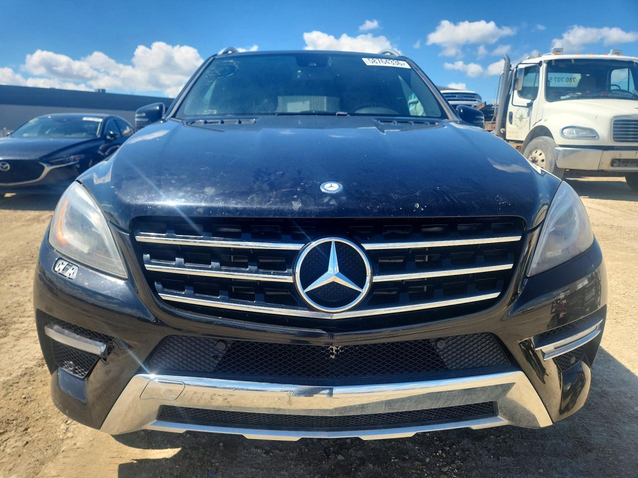 2013 Mercedes-benz Ml 350 Bluetec Black vin: 4JGDA2EB1DA111320
