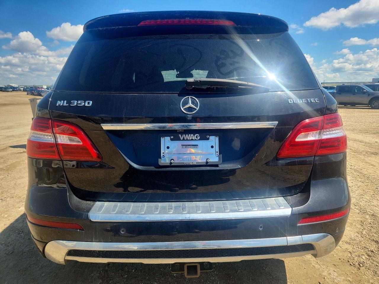 2013 Mercedes-benz Ml 350 Bluetec Black vin: 4JGDA2EB1DA111320
