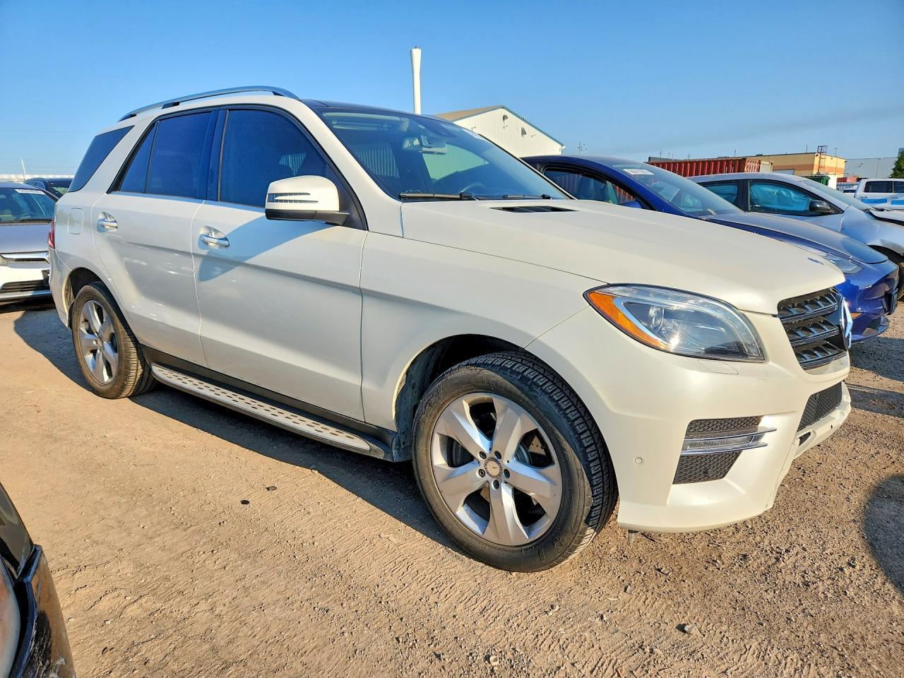 2013 Mercedes-benz Ml 350 Bluetec White vin: 4JGDA2EB1DA142065