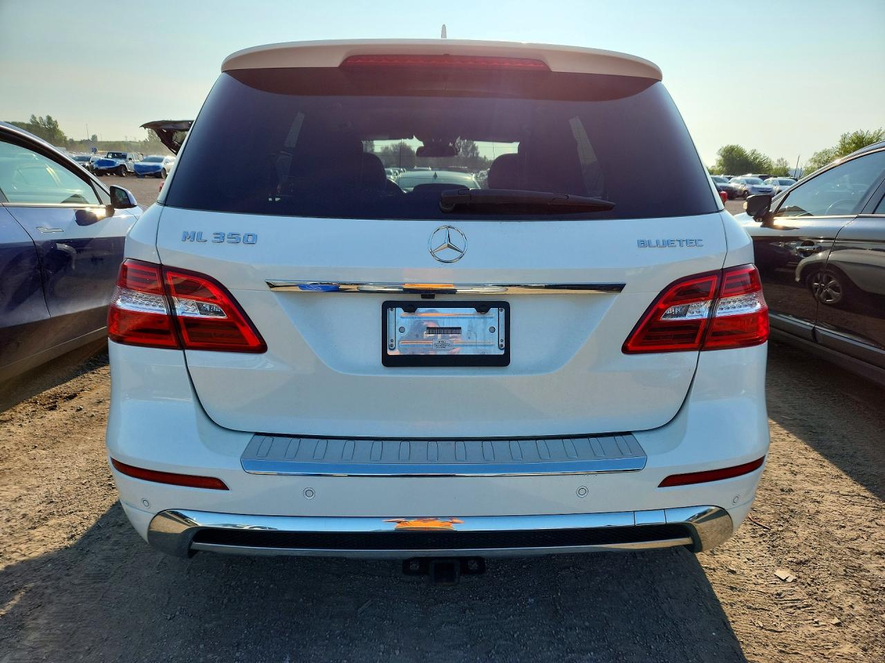 2013 Mercedes-benz Ml 350 Bluetec White vin: 4JGDA2EB1DA142065