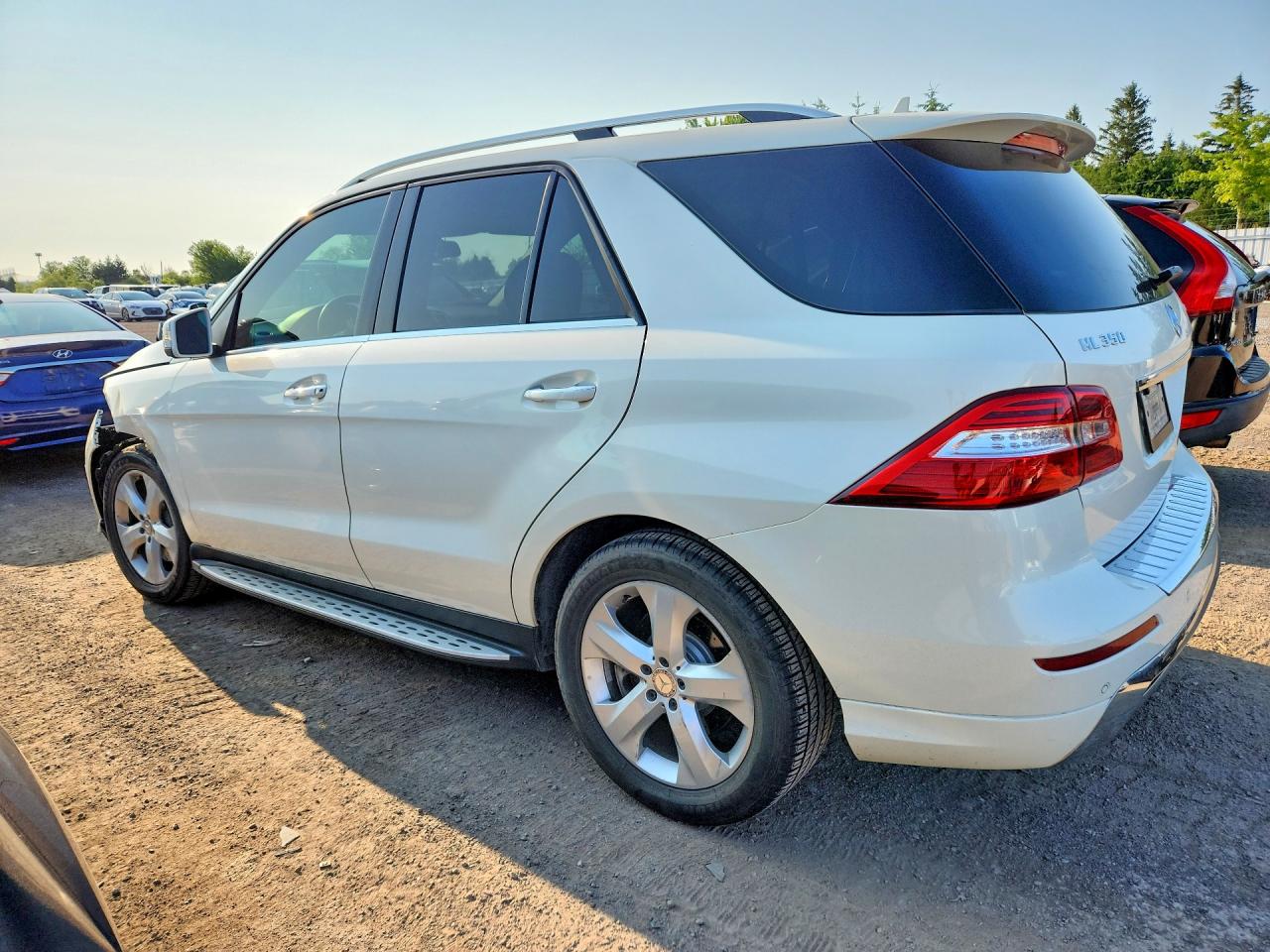 2013 Mercedes-benz Ml 350 Bluetec White vin: 4JGDA2EB1DA142065