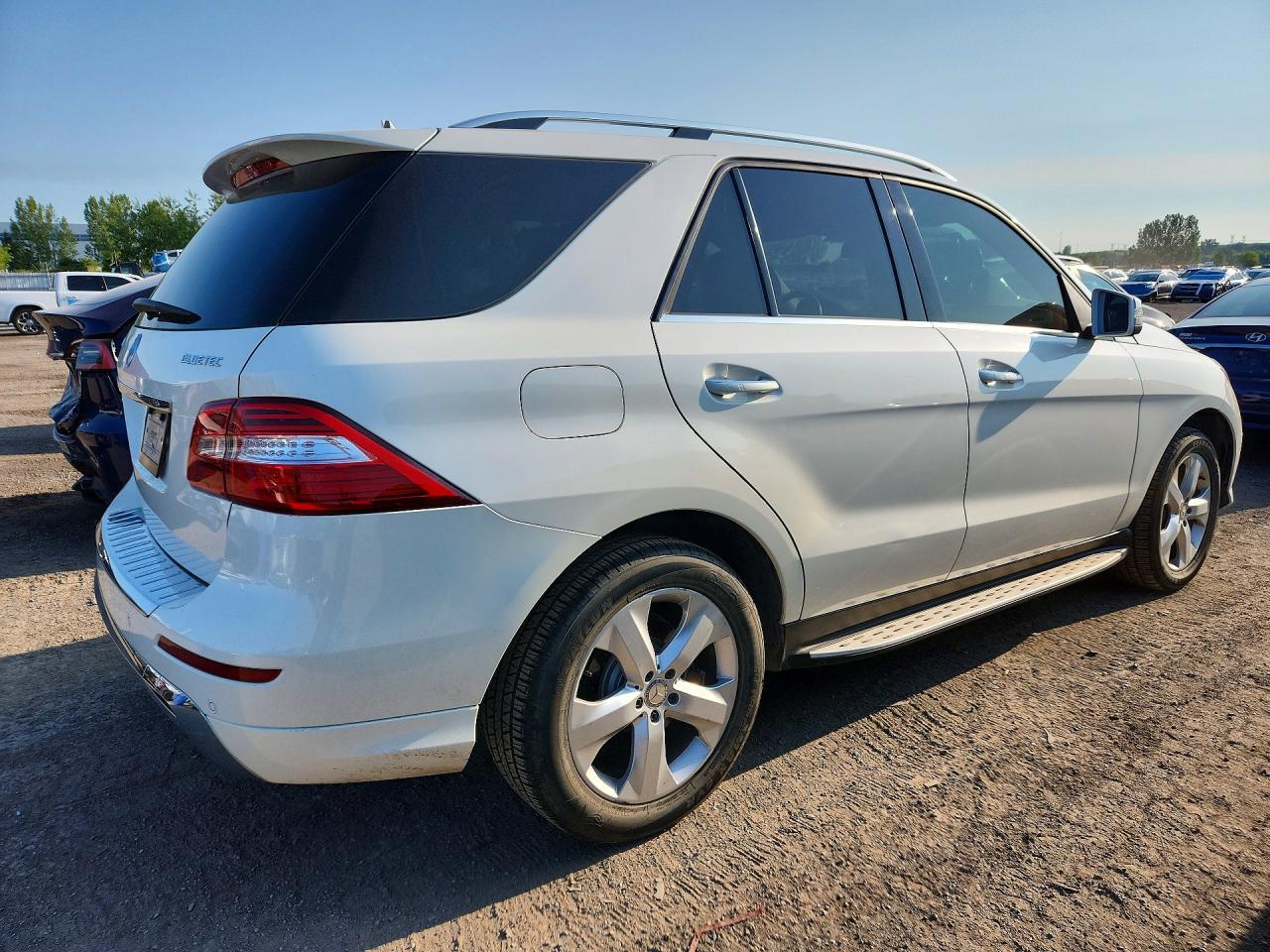2013 Mercedes-benz Ml 350 Bluetec White vin: 4JGDA2EB1DA142065