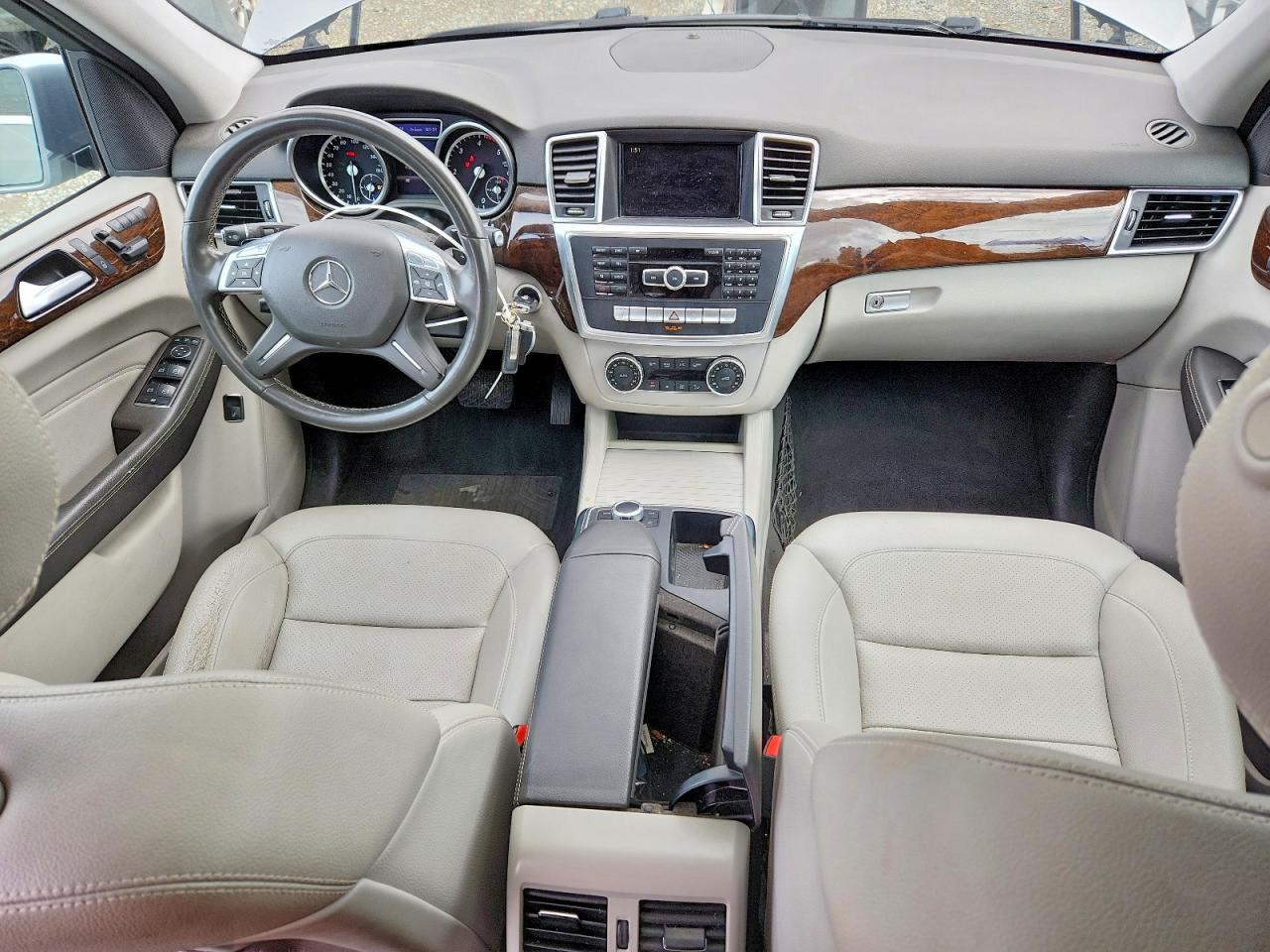 2013 Mercedes-benz Ml 350 Bluetec Серый vin: 4JGDA2EB1DA255854