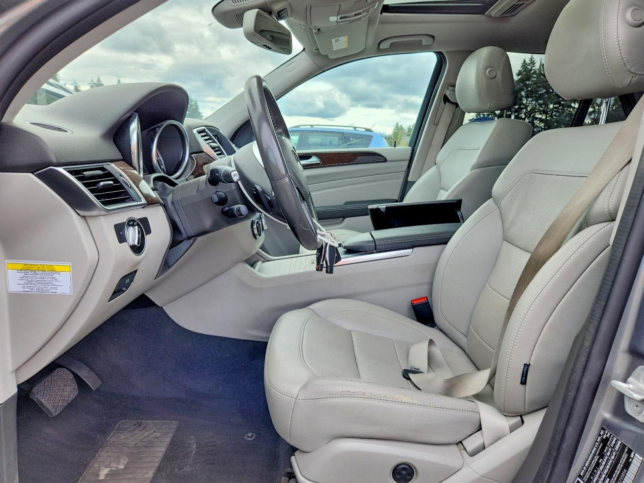 2013 Mercedes-benz Ml 350 Bluetec Серый vin: 4JGDA2EB1DA255854