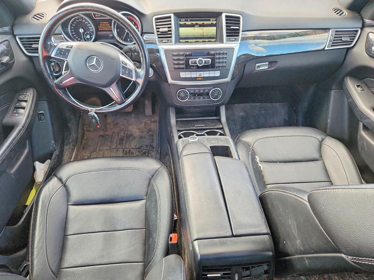 2014 Mercedes-benz Ml 350 Bluetec Silver vin: 4JGDA2EB1EA355891