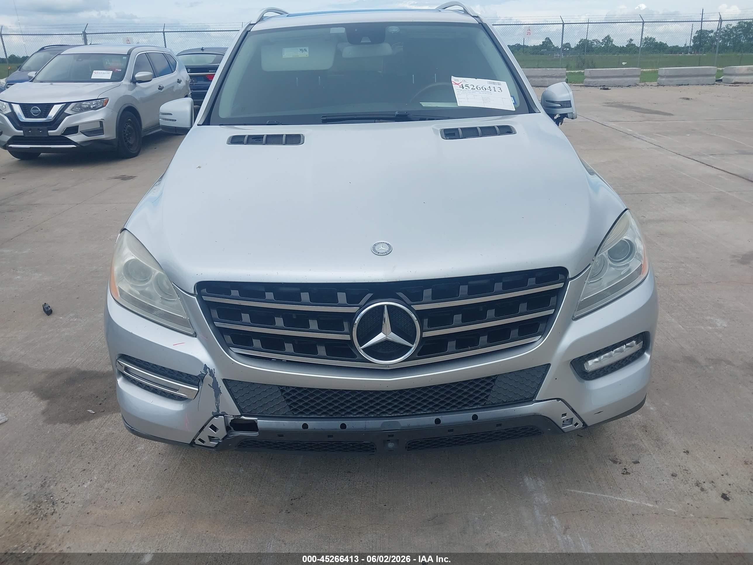 2012 Mercedes-benz Ml 350 Bluetec 4matic Серебряный vin: 4JGDA2EB2CA025237