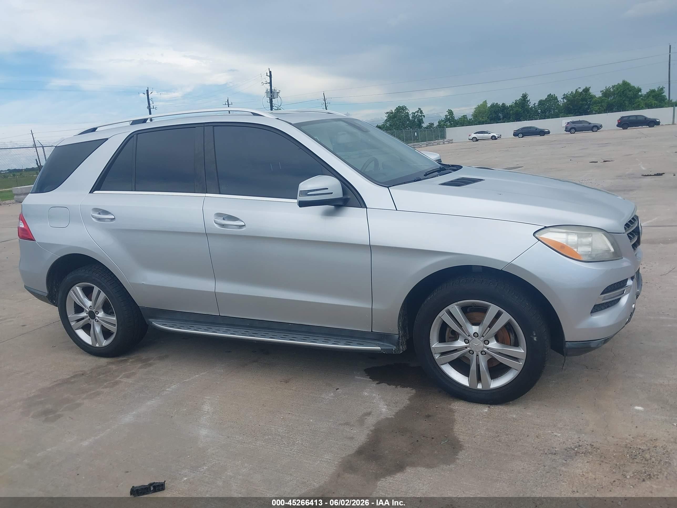 2012 Mercedes-benz Ml 350 Bluetec 4matic Серебряный vin: 4JGDA2EB2CA025237