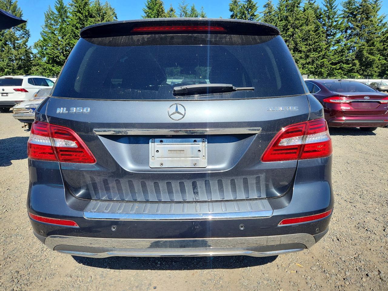 2012 Mercedes-benz Ml 350 Bluetec Gray vin: 4JGDA2EB2CA029904
