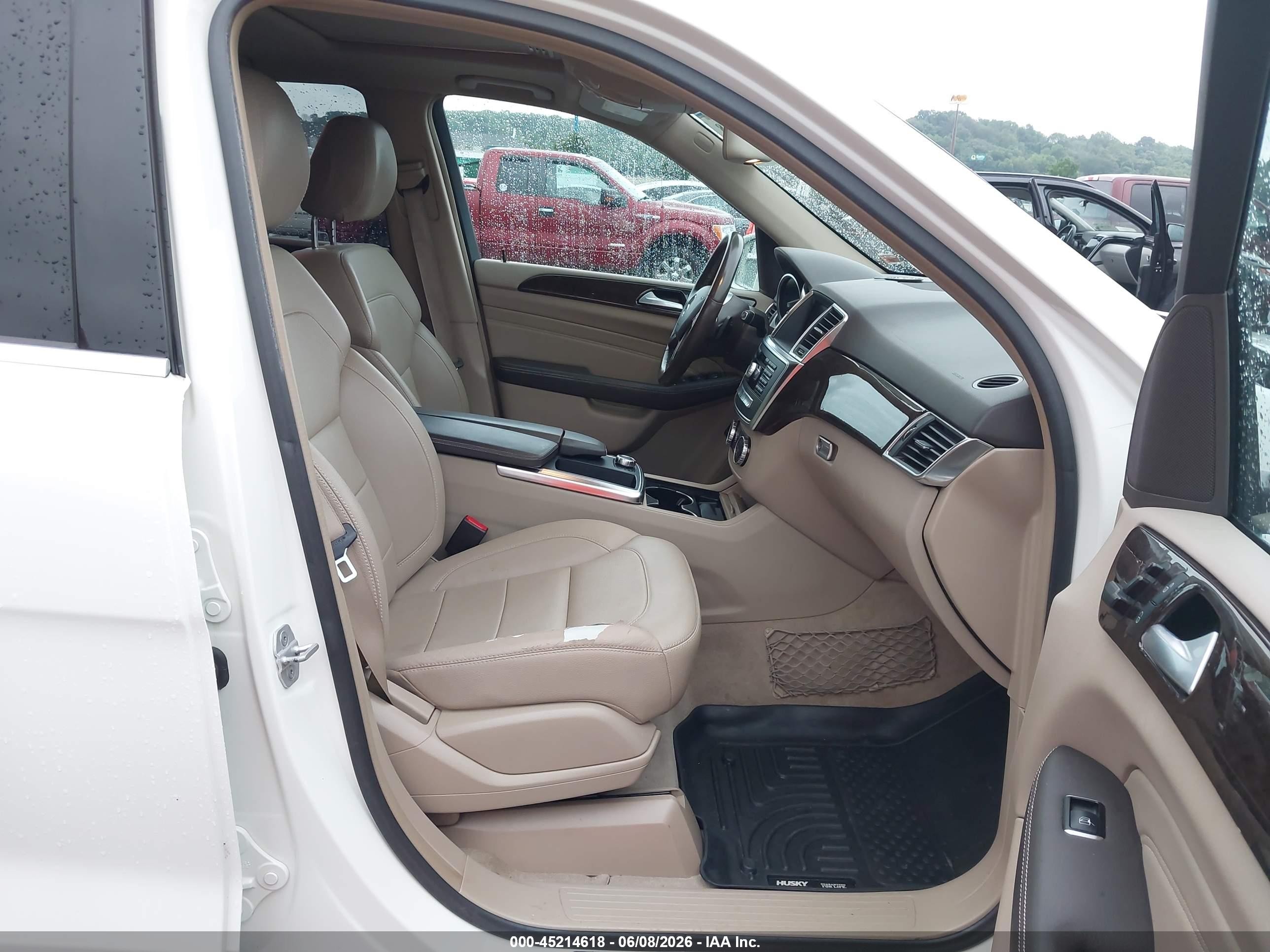 2013 Mercedes-benz Ml 350 Bluetec 4matic White vin: 4JGDA2EB2DA240828