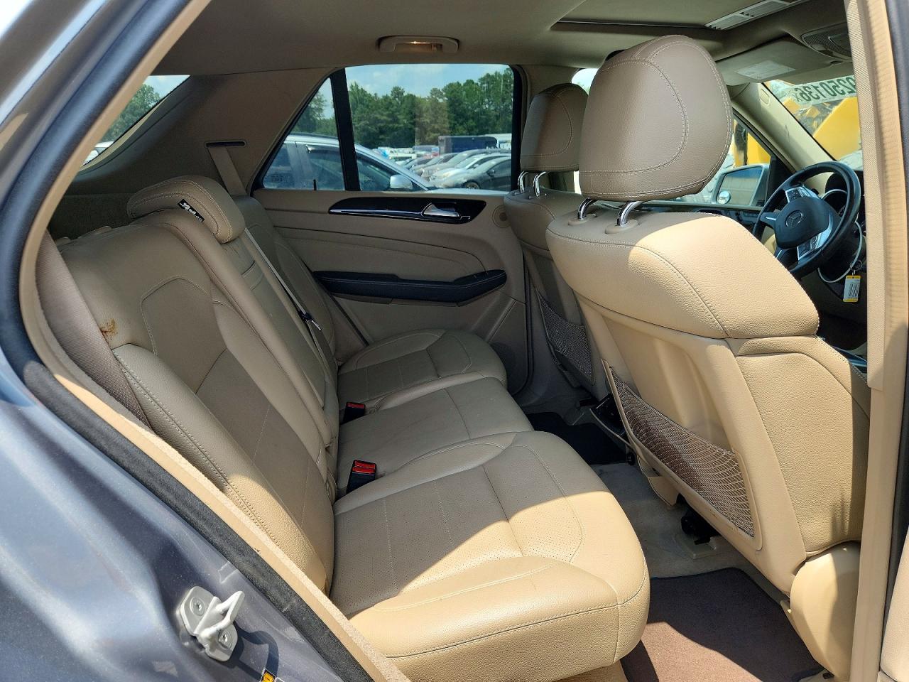 2014 Mercedes-benz Ml 350 Bluetec Silver vin: 4JGDA2EB2EA319899