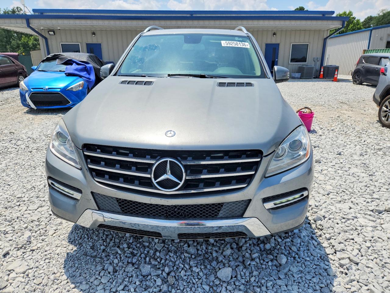 2014 Mercedes-benz Ml 350 Bluetec Silver vin: 4JGDA2EB2EA319899