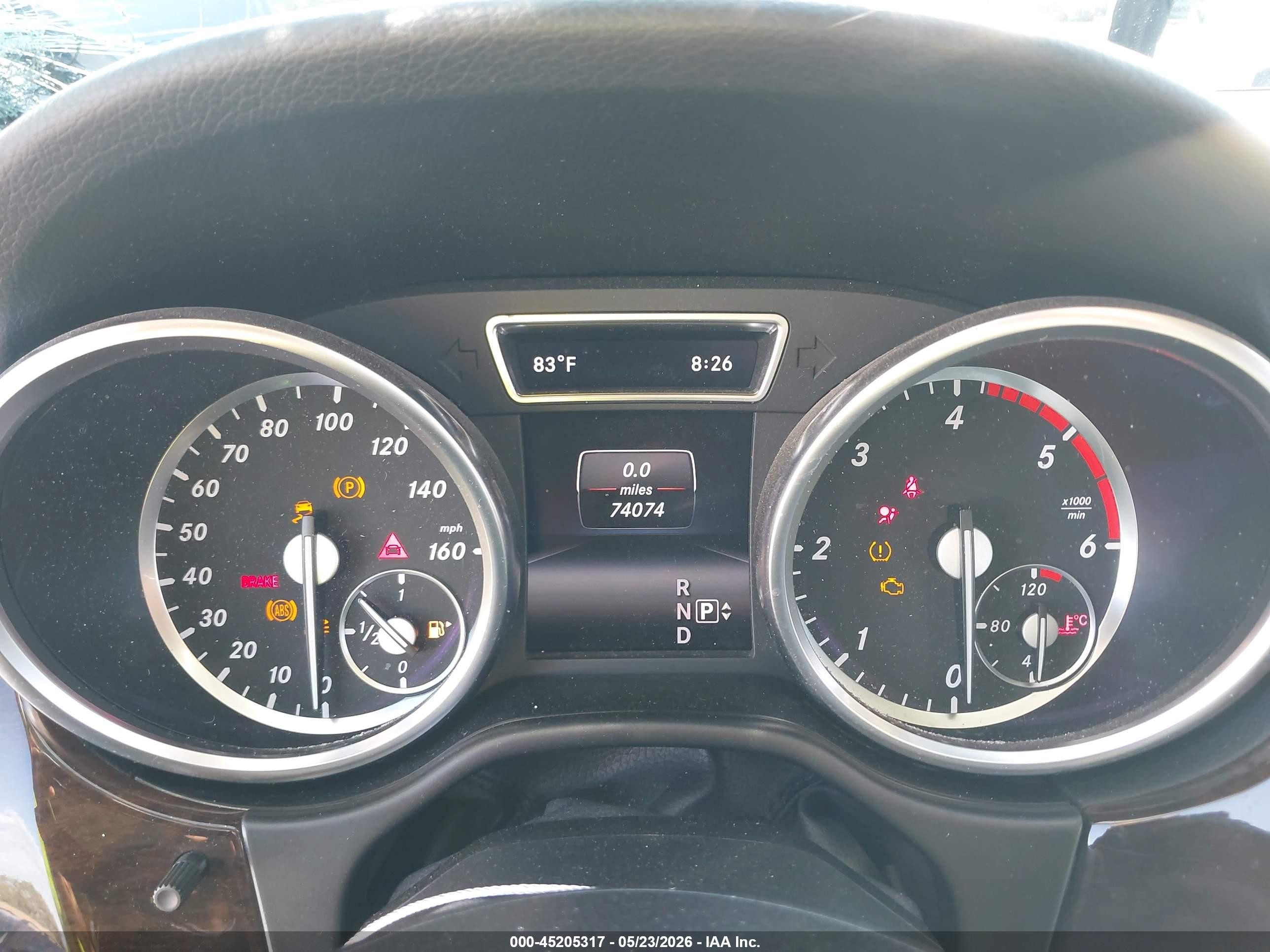 2014 Mercedes-benz Ml 350 Bluetec 4matic Серый vin: 4JGDA2EB2EA324312