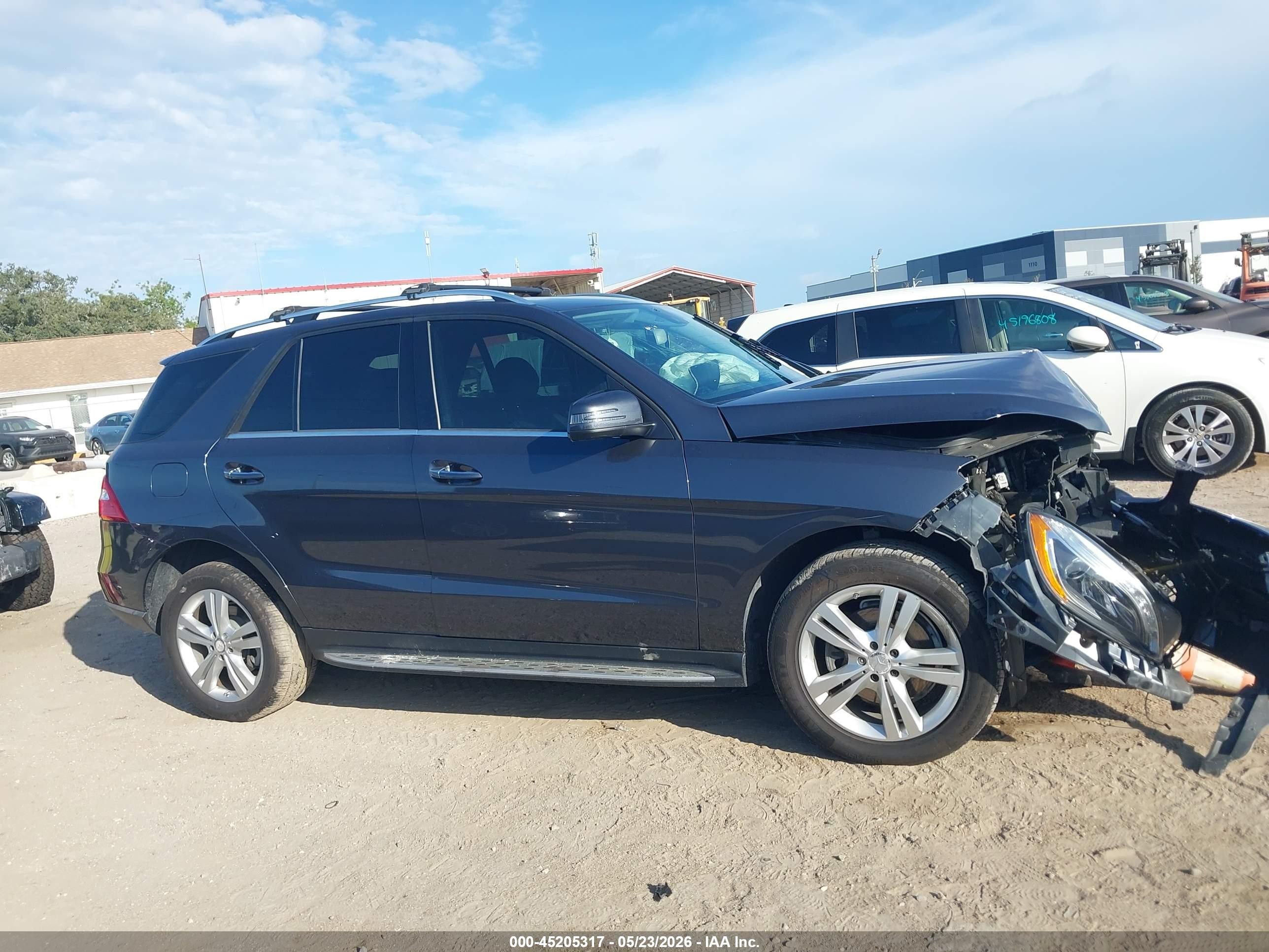 2014 Mercedes-benz Ml 350 Bluetec 4matic Серый vin: 4JGDA2EB2EA324312