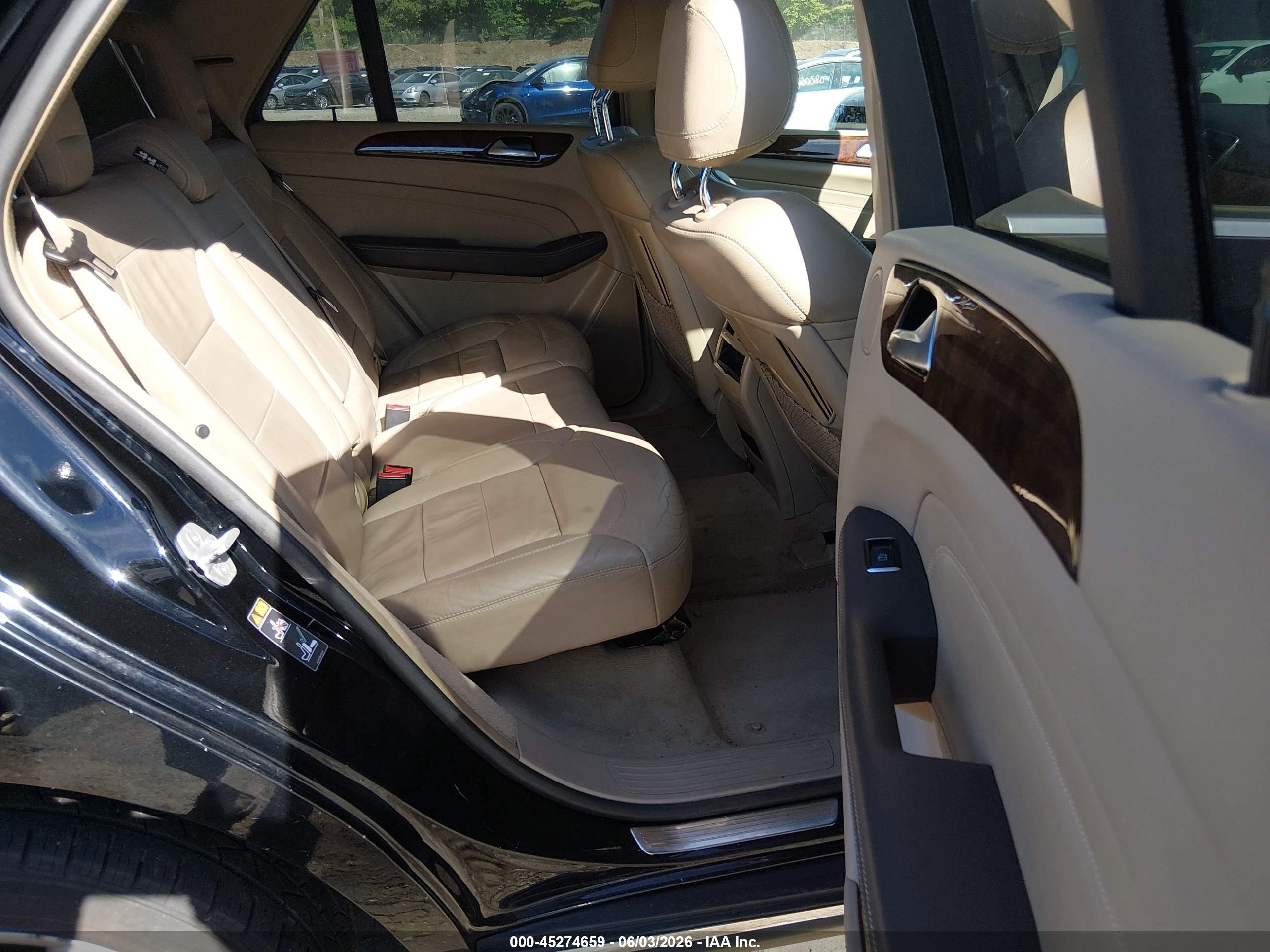 2014 Mercedes-benz Ml 350 Bluetec 4matic Black vin: 4JGDA2EB2EA370559