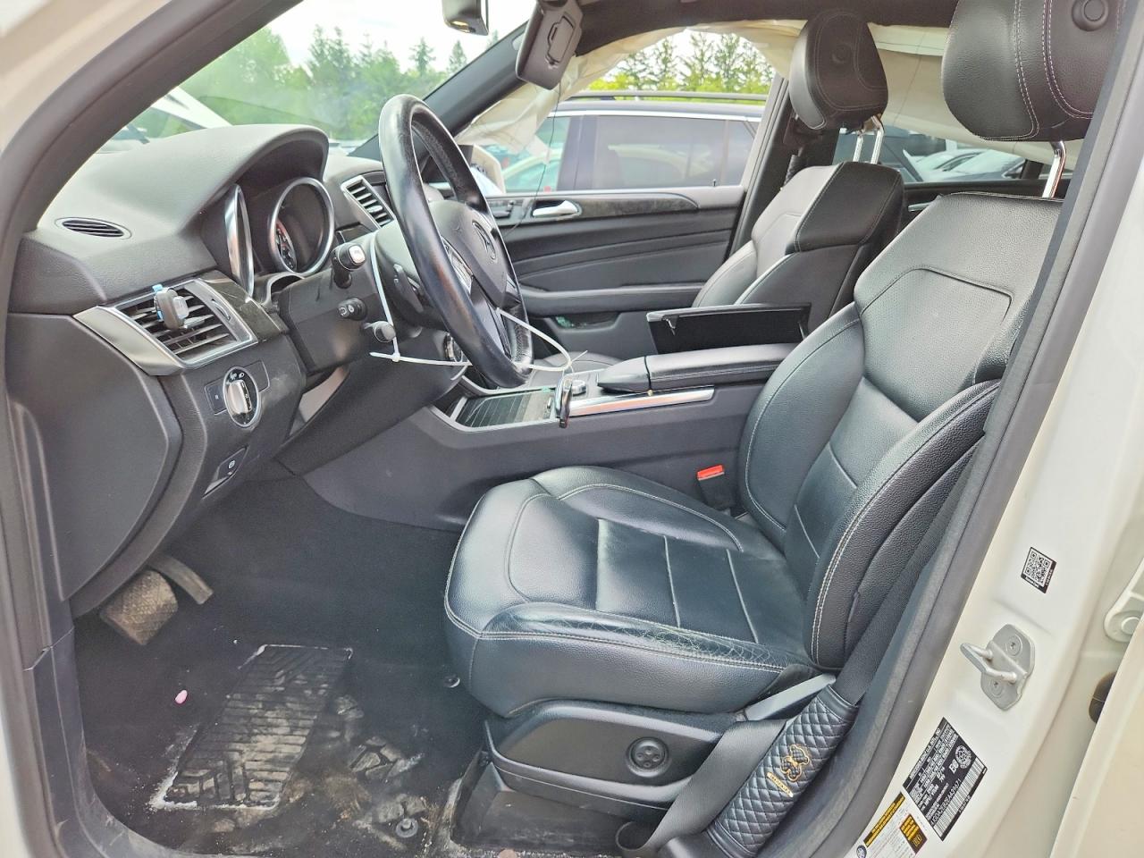 2014 Mercedes-benz Ml 350 Bluetec White vin: 4JGDA2EB2EA439671