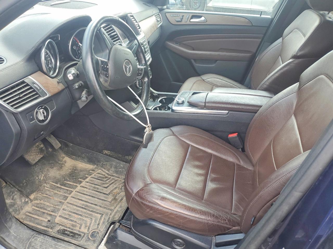 2015 Mercedes-benz Ml 350 Bluetec Синий vin: 4JGDA2EB2FA518839