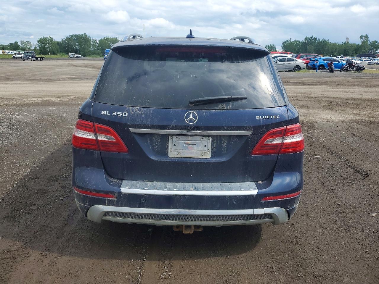 2015 Mercedes-benz Ml 350 Bluetec Синий vin: 4JGDA2EB2FA518839