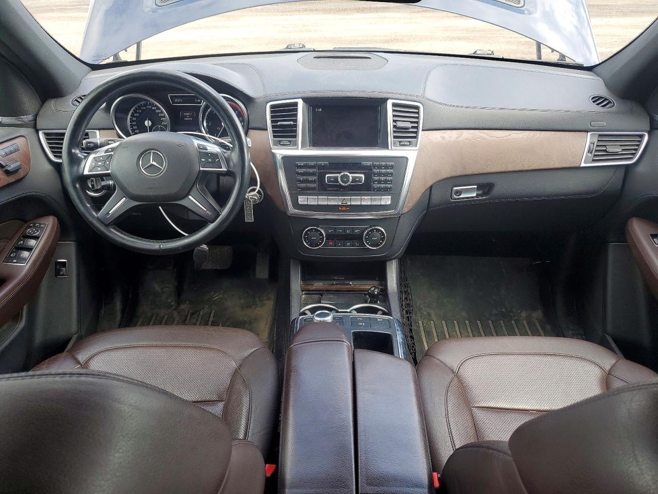 2015 Mercedes-benz Ml 350 Bluetec Синий vin: 4JGDA2EB2FA518839