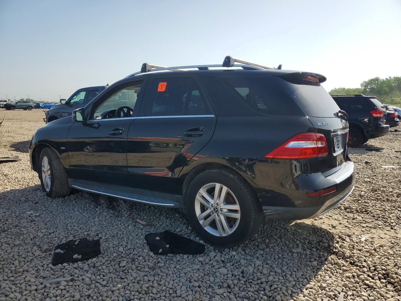 2012 Mercedes-benz Ml 350 Bluetec Black vin: 4JGDA2EB3CA013372