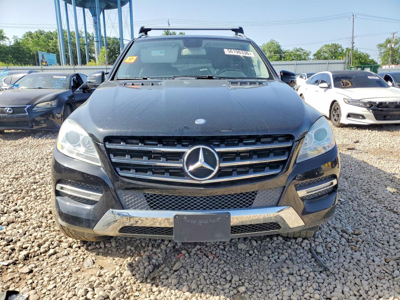 2012 Mercedes-benz Ml 350 Bluetec Black vin: 4JGDA2EB3CA013372