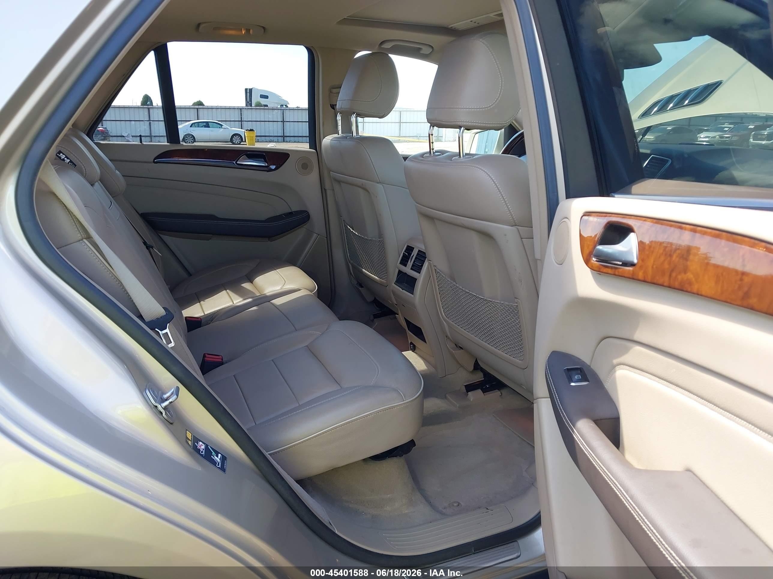 2012 Mercedes-benz Ml 350 Bluetec 4matic Gold vin: 4JGDA2EB3CA080070