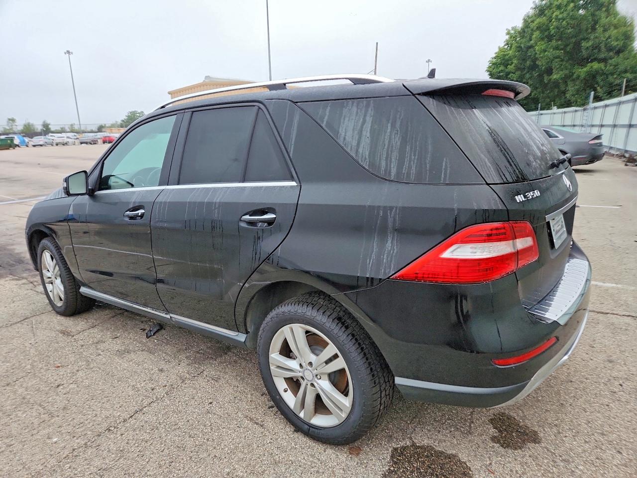 2014 Mercedes-benz Ml 350 Bluetec Black vin: 4JGDA2EB3EA370571