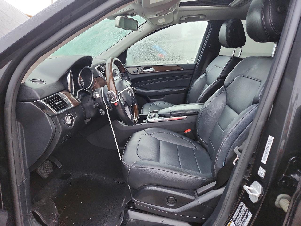 2014 Mercedes-benz Ml 350 Bluetec Black vin: 4JGDA2EB3EA370571