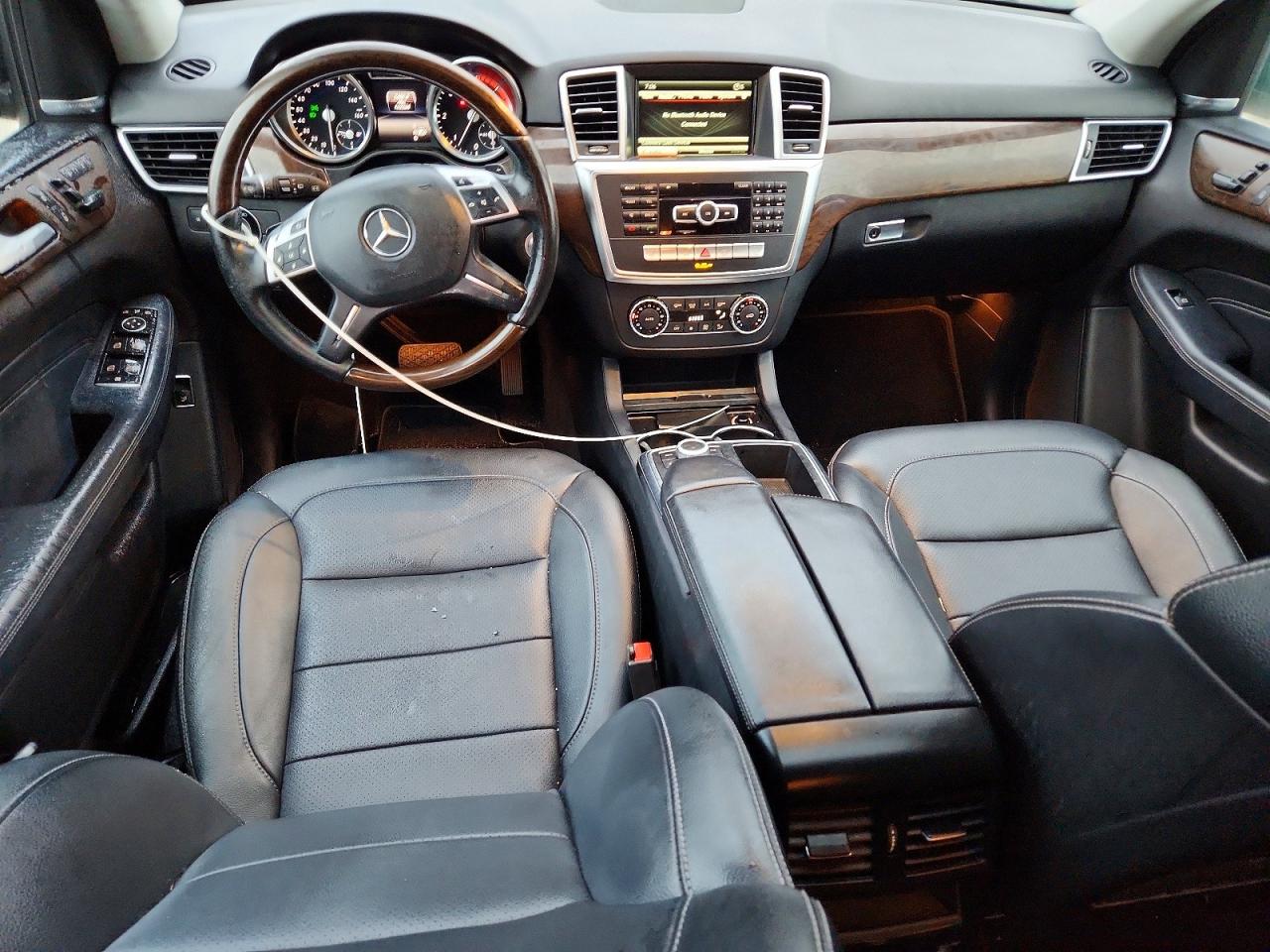 2014 Mercedes-benz Ml 350 Bluetec Black vin: 4JGDA2EB3EA370571