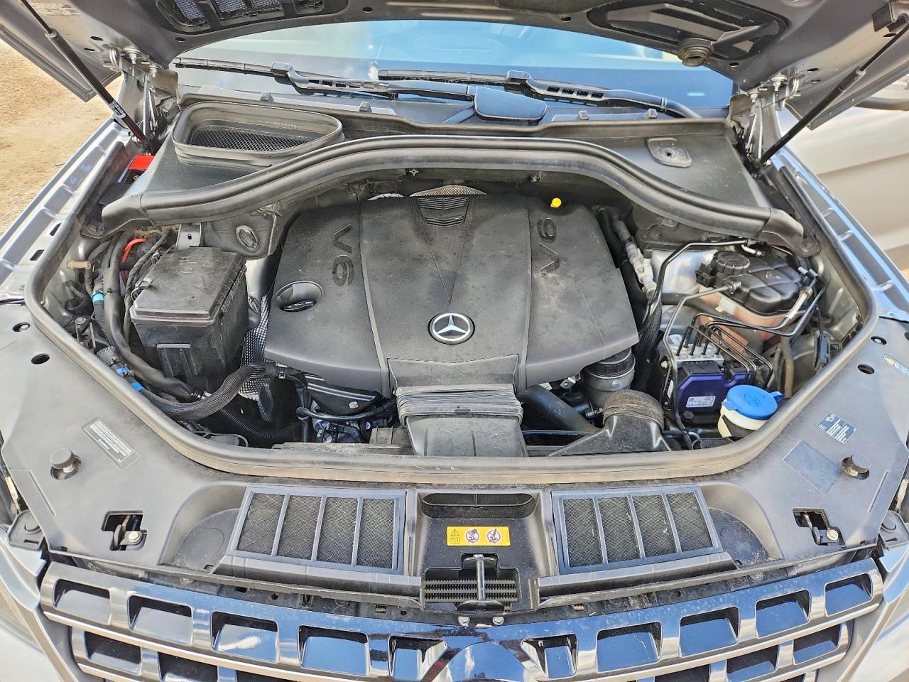 2015 Mercedes-benz Ml 350 Bluetec Gray vin: 4JGDA2EB3FA538422