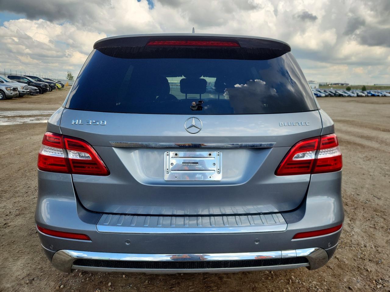 2015 Mercedes-benz Ml 350 Bluetec Gray vin: 4JGDA2EB3FA538422