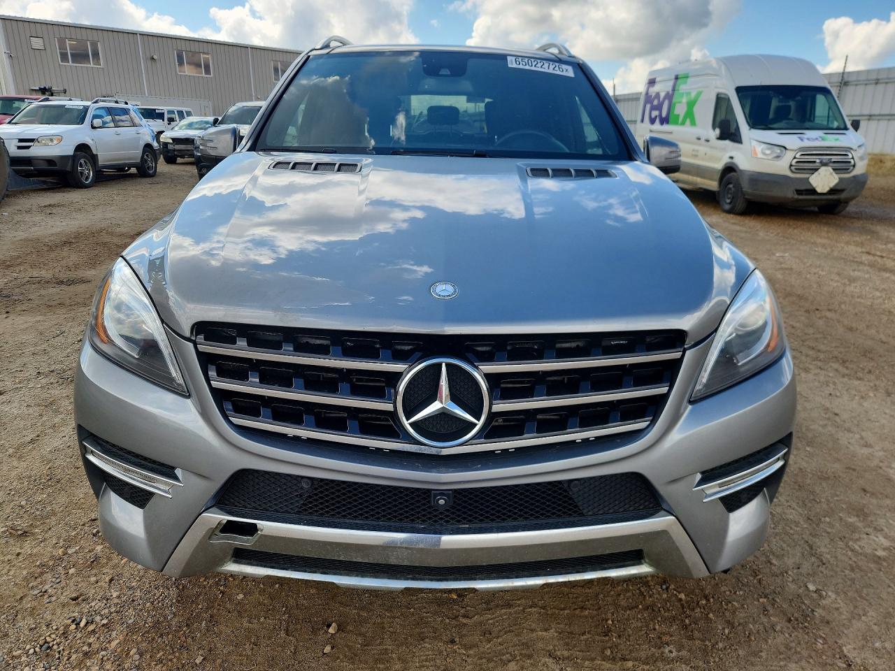2015 Mercedes-benz Ml 350 Bluetec Gray vin: 4JGDA2EB3FA538422
