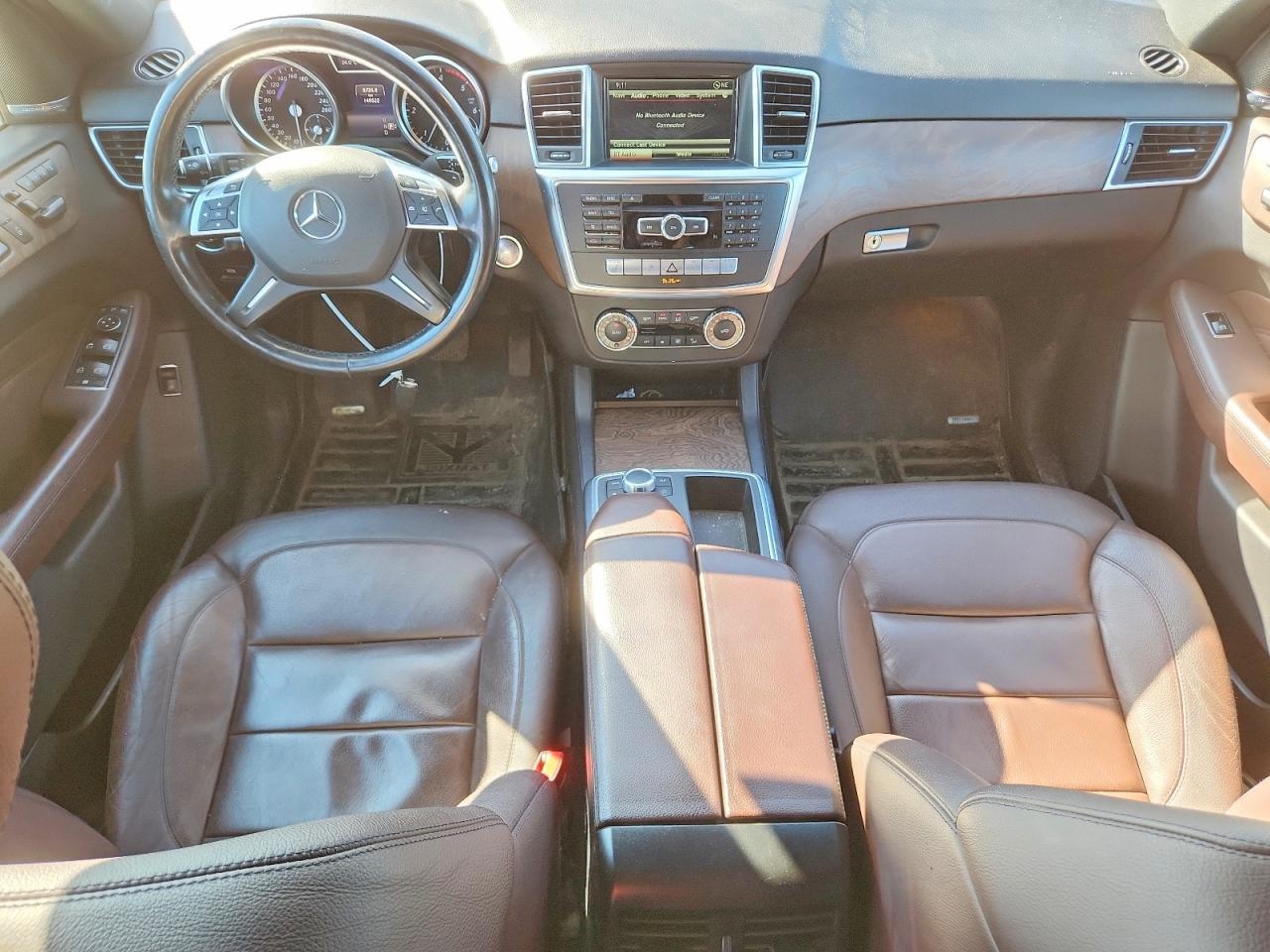 2015 Mercedes-benz Ml 350 Bluetec White vin: 4JGDA2EB3FA556113
