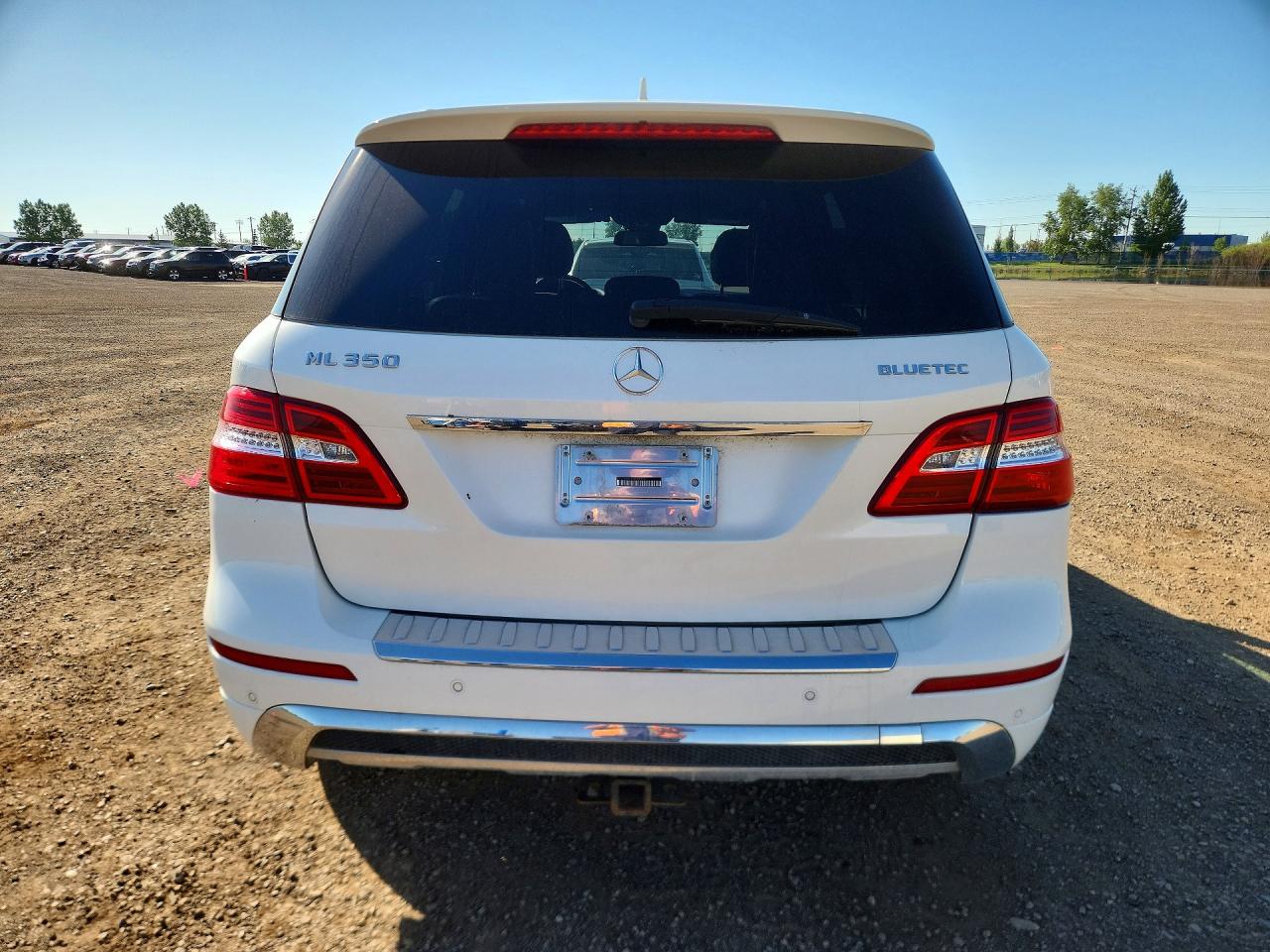2015 Mercedes-benz Ml 350 Bluetec White vin: 4JGDA2EB3FA556113