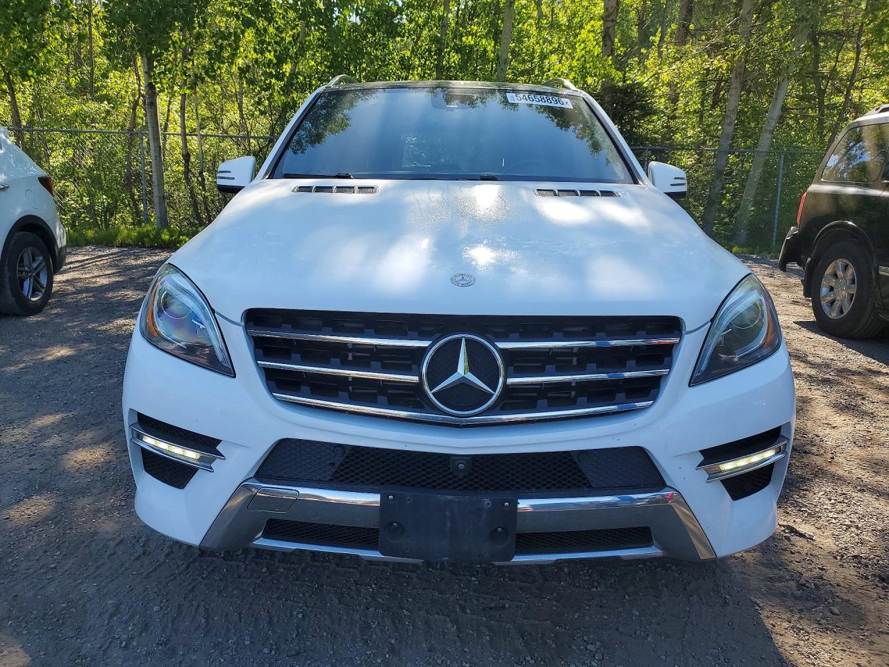 2015 Mercedes-benz Ml 350 Bluetec Белый vin: 4JGDA2EB3FA610221