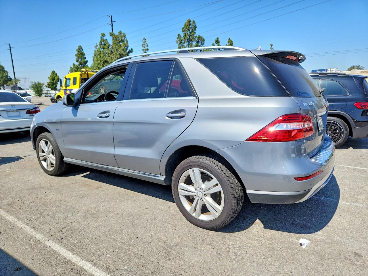 2012 Mercedes-benz Ml 350 Bluetec Silver vin: 4JGDA2EB4CA022937