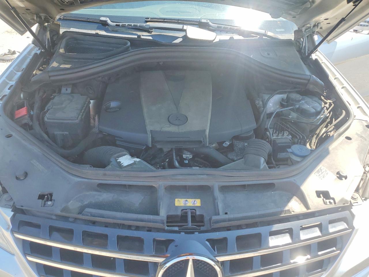 2012 Mercedes-benz Ml 350 Bluetec Gray vin: 4JGDA2EB4CA031315