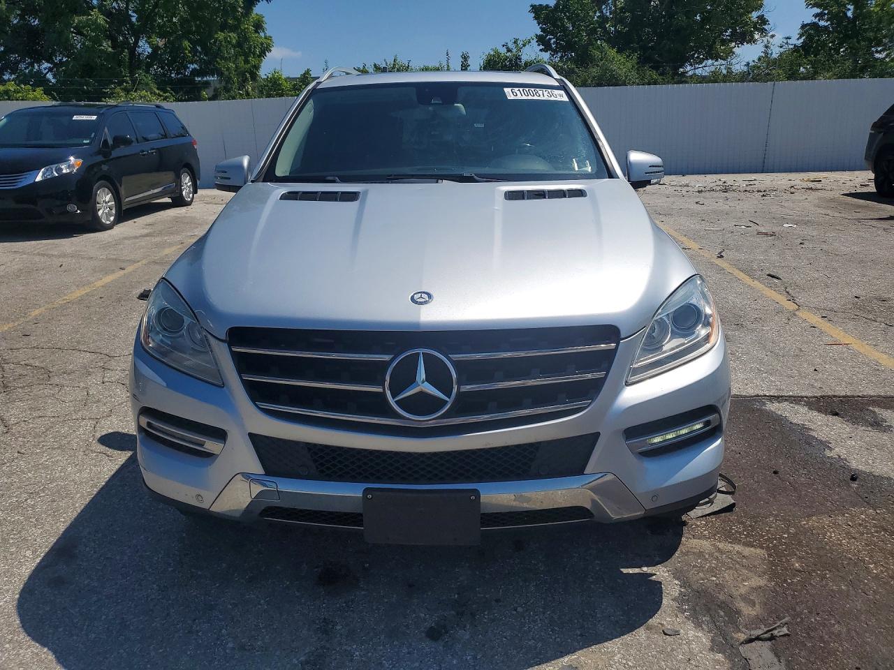 2012 Mercedes-benz Ml 350 Bluetec Gray vin: 4JGDA2EB4CA031315