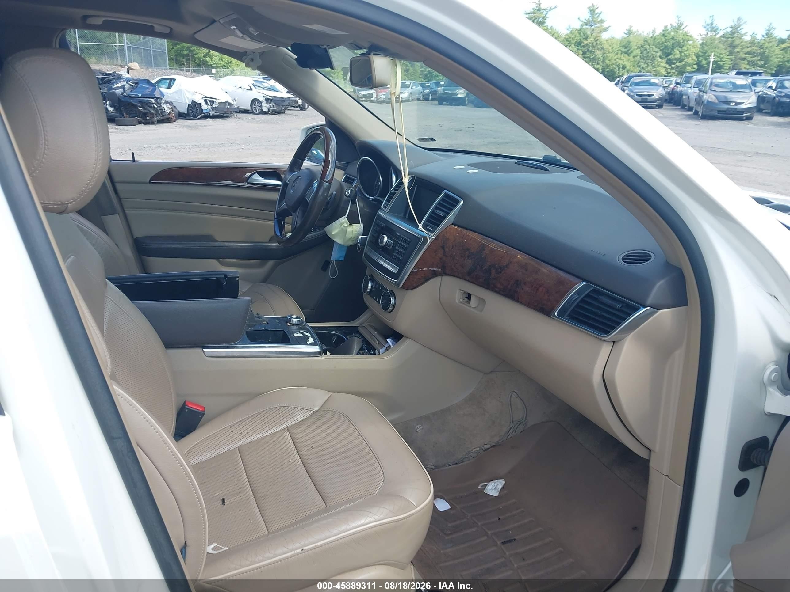 2013 Mercedes-benz Ml 350 Bluetec 4matic White vin: 4JGDA2EB4DA137555