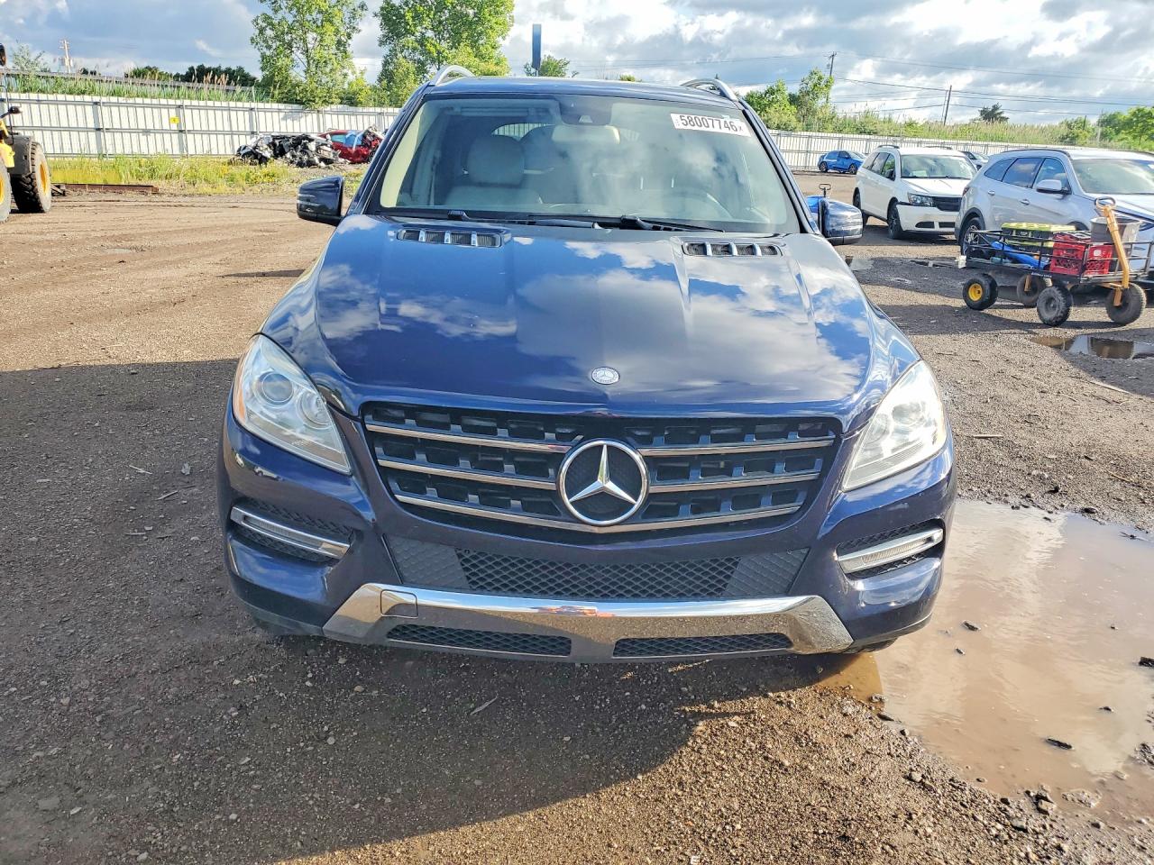 2013 Mercedes-benz Ml 350 Bluetec Blue vin: 4JGDA2EB4DA214750