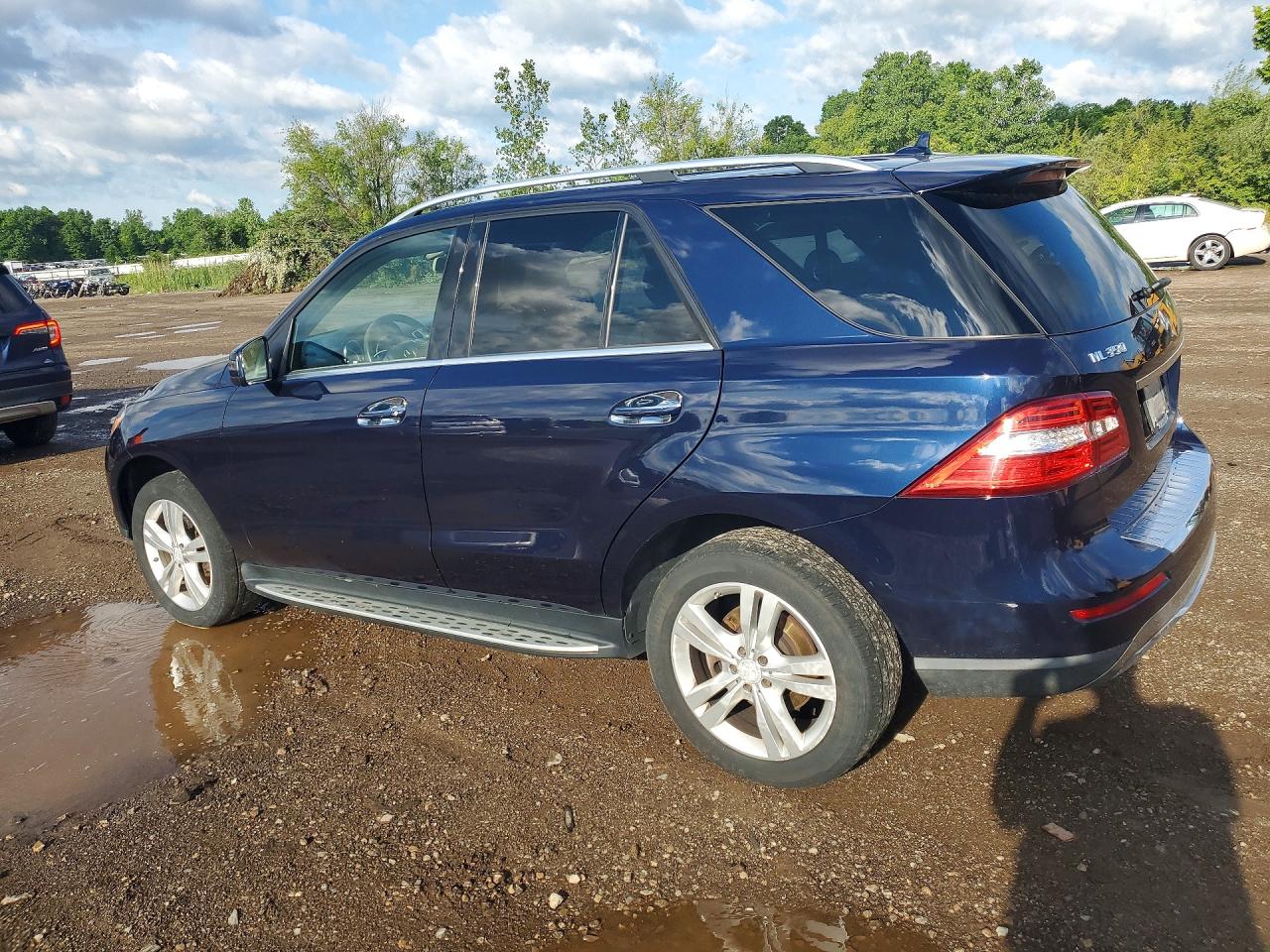 2013 Mercedes-benz Ml 350 Bluetec Blue vin: 4JGDA2EB4DA214750