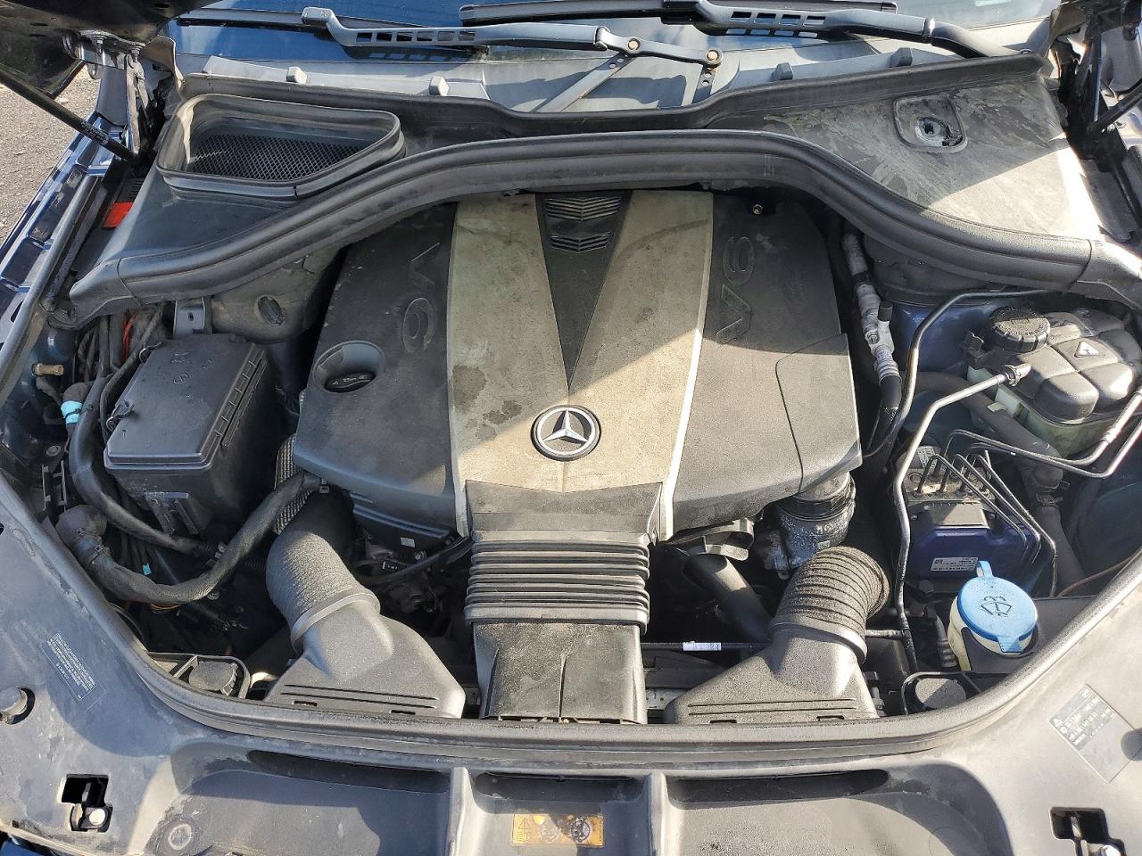 2013 Mercedes-benz Ml 350 Bluetec Blue vin: 4JGDA2EB4DA214750