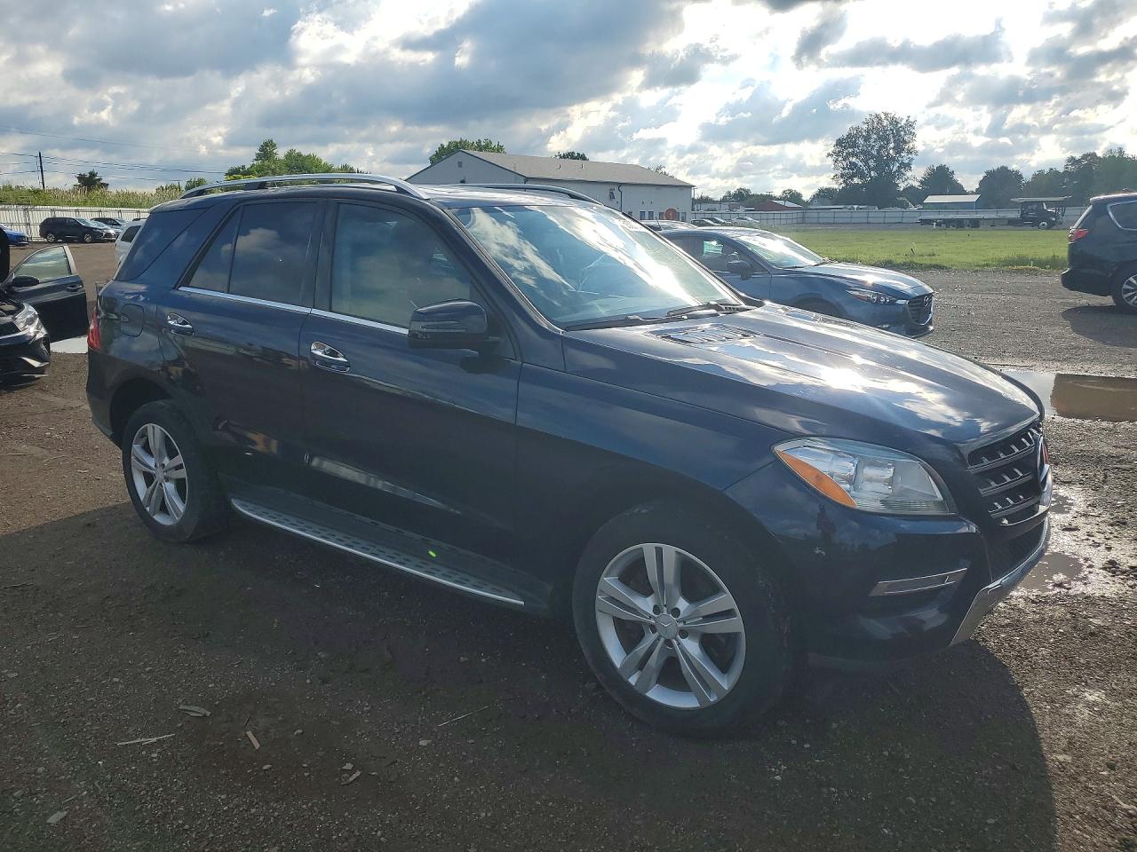 2013 Mercedes-benz Ml 350 Bluetec Blue vin: 4JGDA2EB4DA214750
