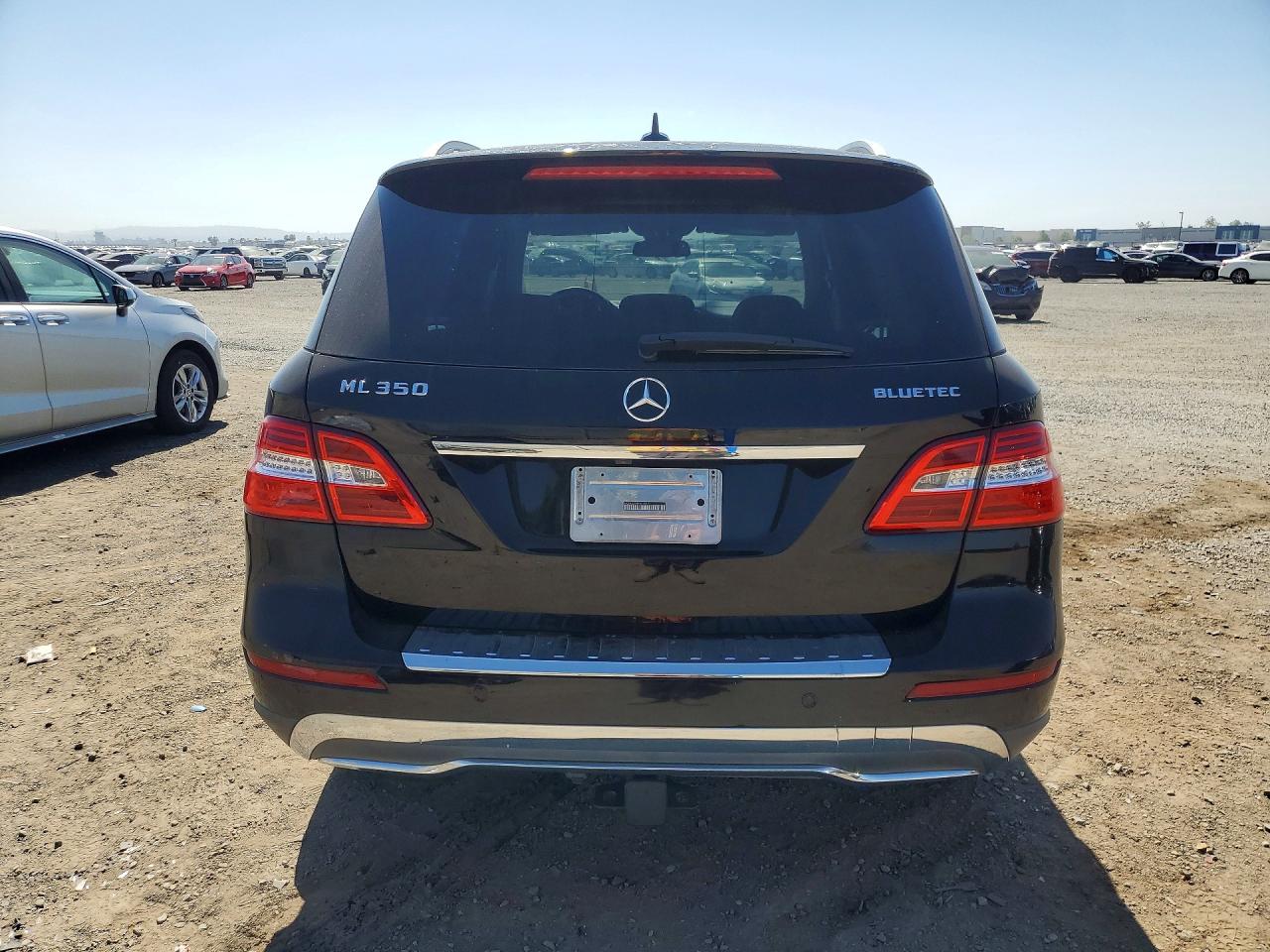 2014 Mercedes-benz Ml 350 Bluetec Черный vin: 4JGDA2EB4EA318673