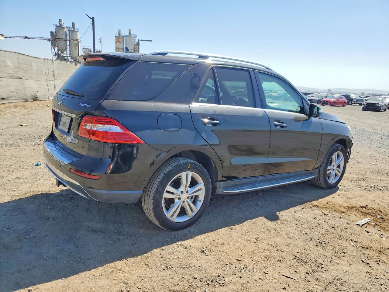 2014 Mercedes-benz Ml 350 Bluetec Черный vin: 4JGDA2EB4EA318673