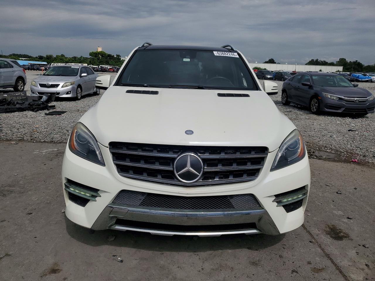 2014 Mercedes-benz Ml 350 Bluetec White vin: 4JGDA2EB4EA380669