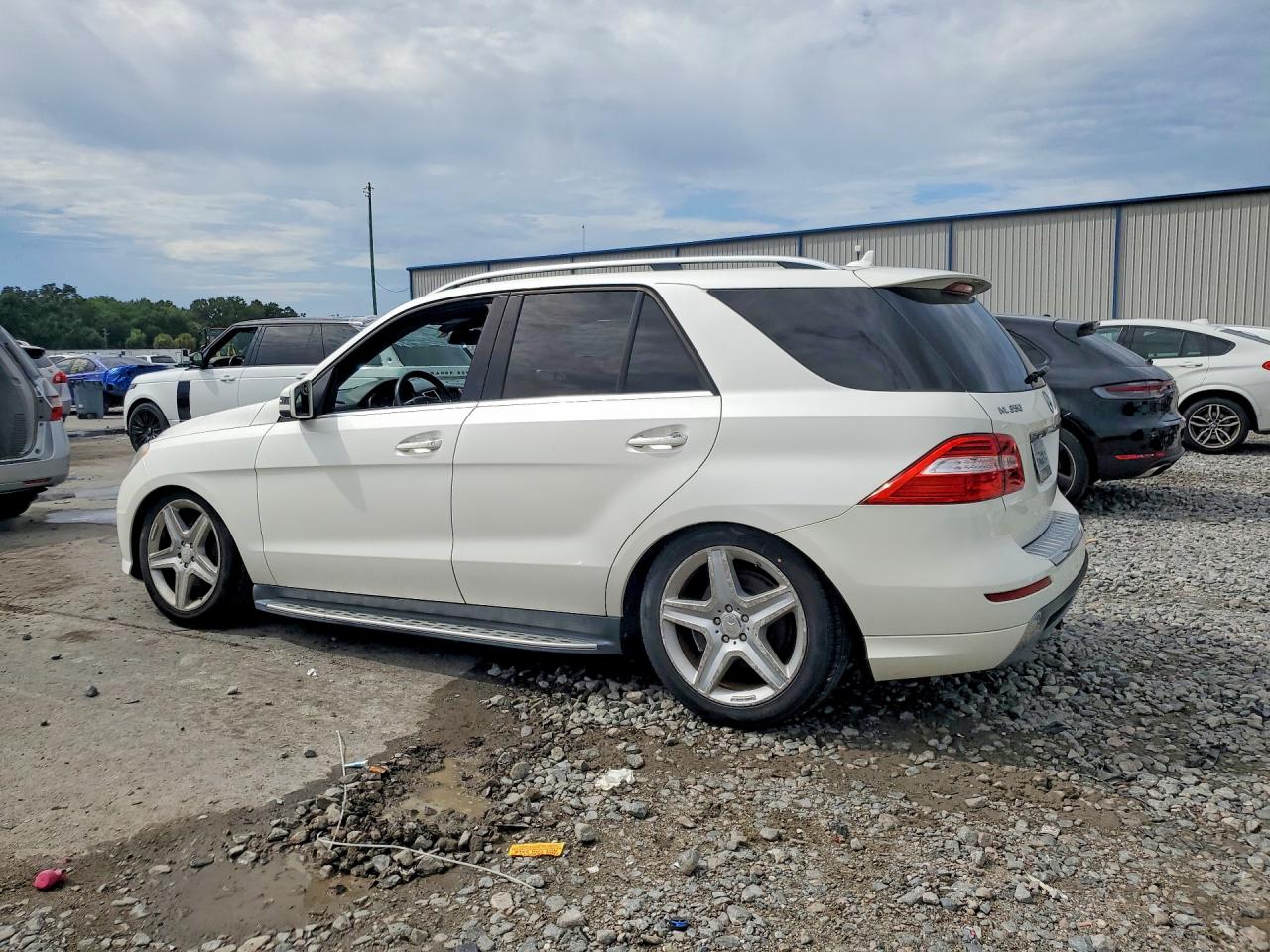 2014 Mercedes-benz Ml 350 Bluetec White vin: 4JGDA2EB4EA380669