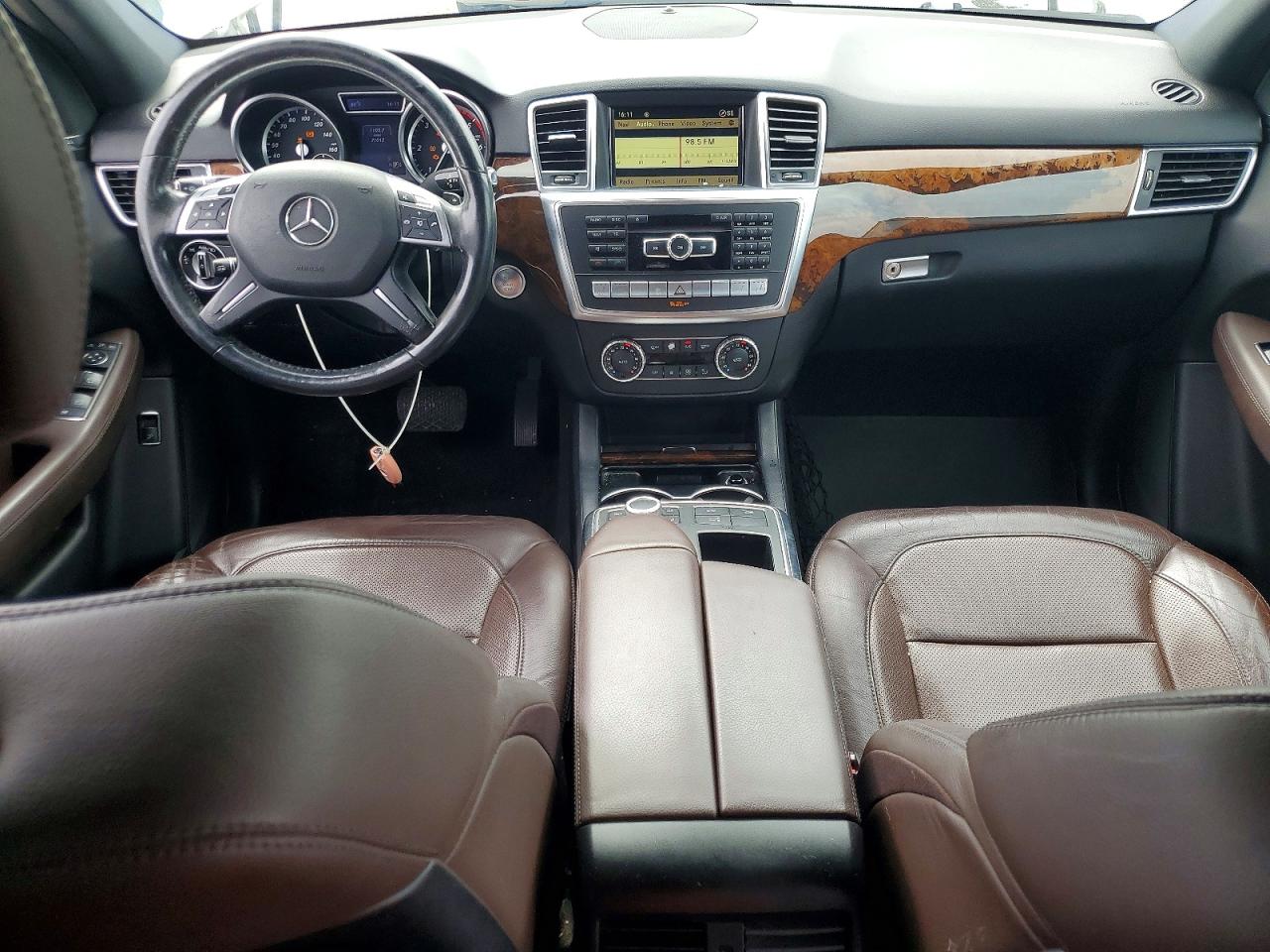 2014 Mercedes-benz Ml 350 Bluetec White vin: 4JGDA2EB4EA380669