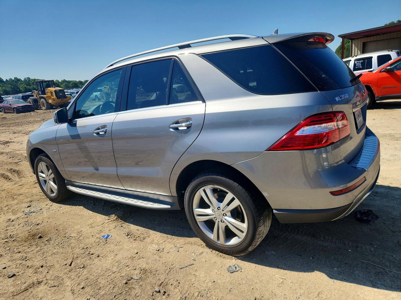 2012 Mercedes-benz Ml 350 Bluetec Gray vin: 4JGDA2EB5CA025054