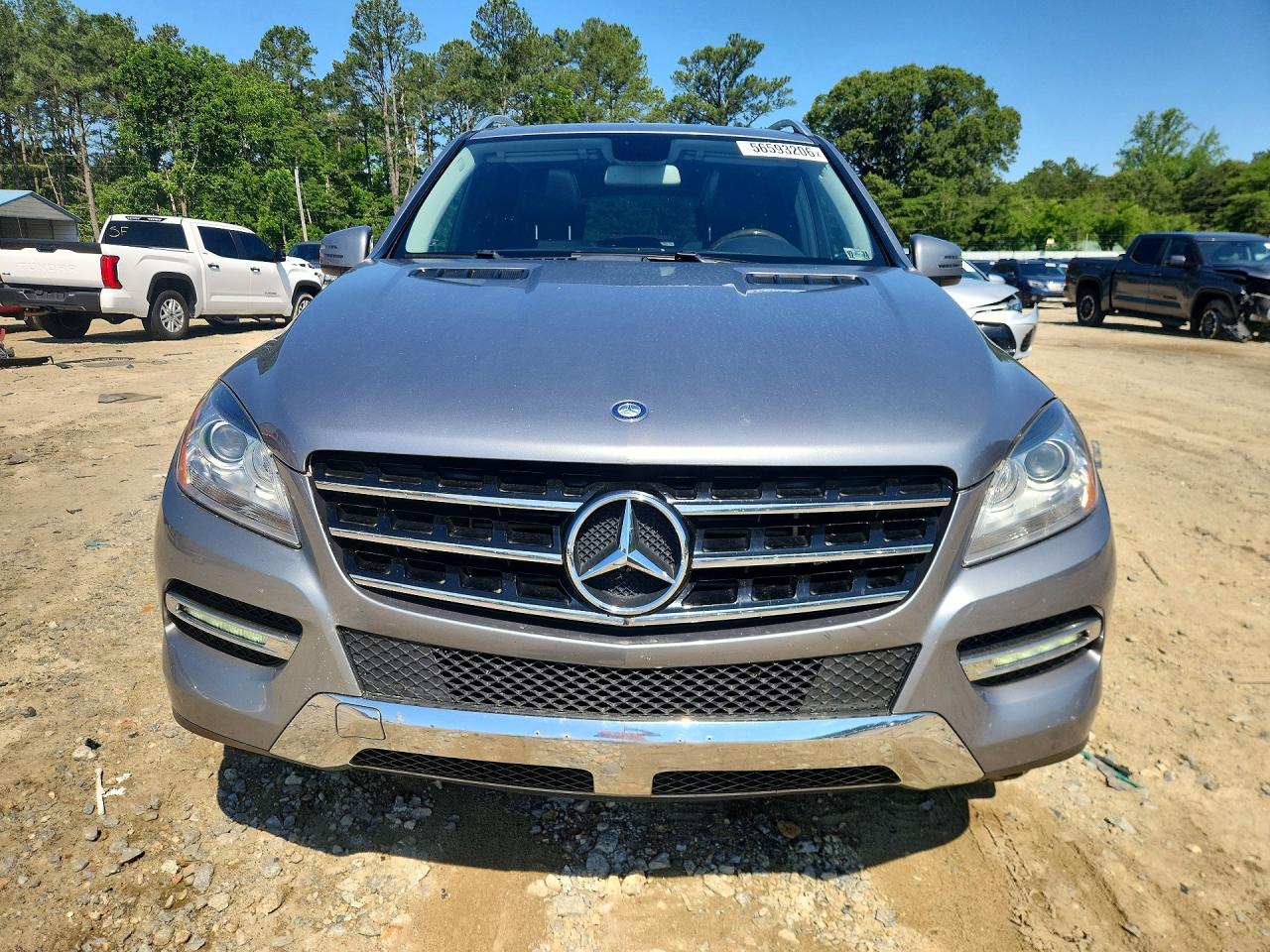 2012 Mercedes-benz Ml 350 Bluetec Gray vin: 4JGDA2EB5CA025054