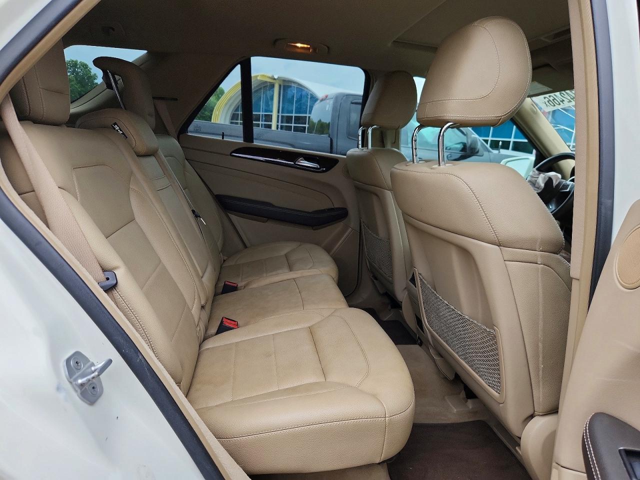 2012 Mercedes-benz Ml 350 Bluetec White vin: 4JGDA2EB5CA031257